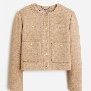 J. Crew Lady Jacket Italian Wool Boucle